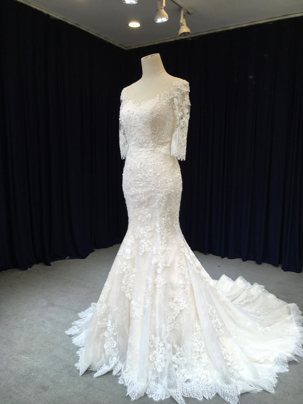 New Arrival Mermaid/Trumpet Lace Wedding Dress