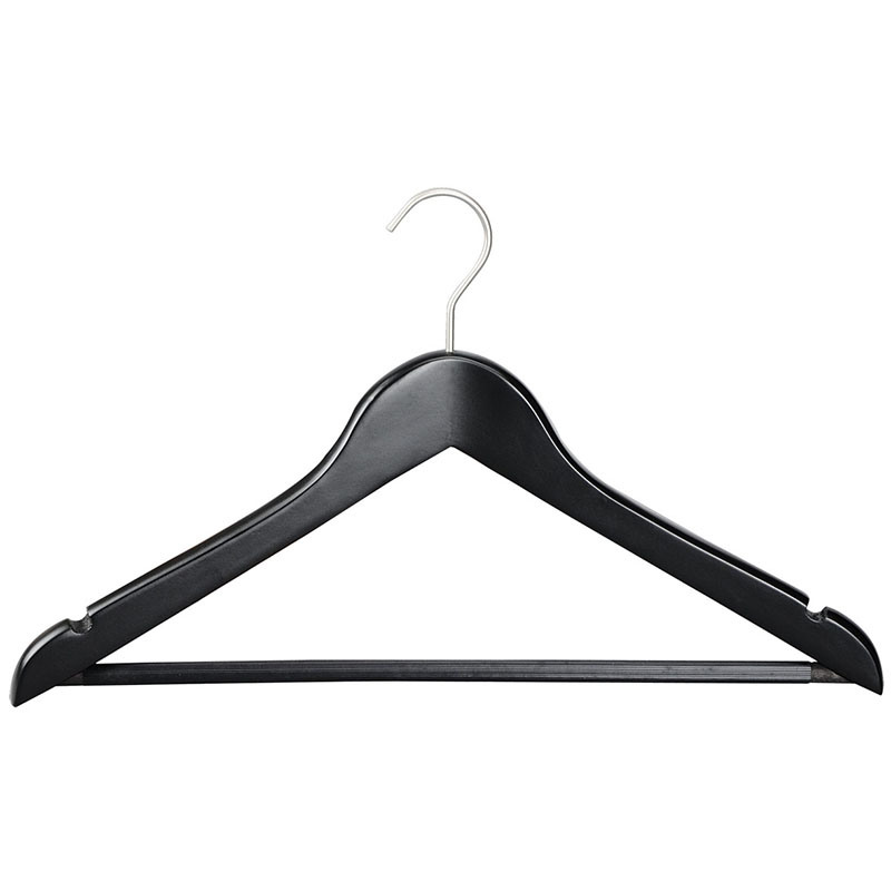 Wooden Kids Hangers with Silver Metal Hook