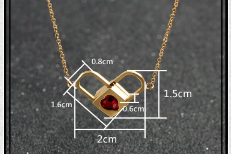 Stainless Steel Jewelry Changeable Diamond Women Fashion Necklace