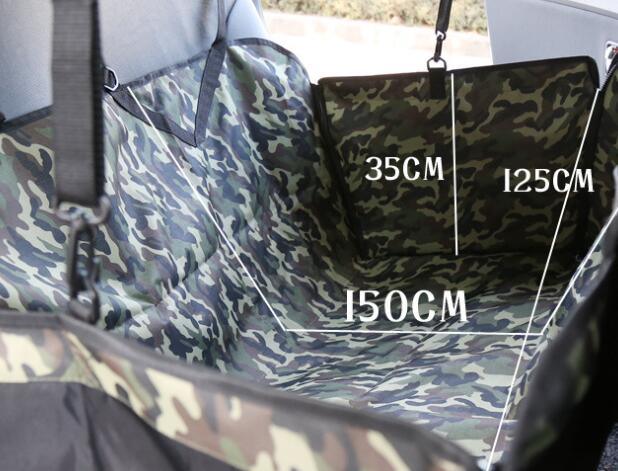 High Quality Waterproof Camouflage Pet Car Seat Cover /Dog Seat Cover (KSD008)