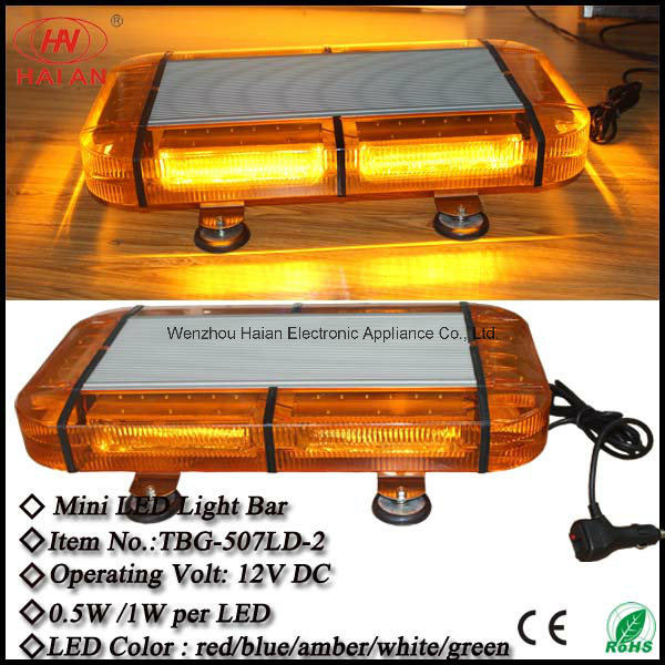 High Quality LED Mini Lightbar for Ambulance Police Fire Trucks (TBG-507LD-2)