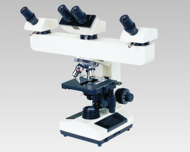 Mult-Viewing Microscope Xsz-N304 Three People Observation