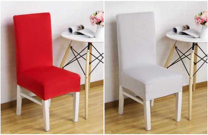 Stretch Removable Washable Short Dining Chair Protector Seat Cover Slipcover