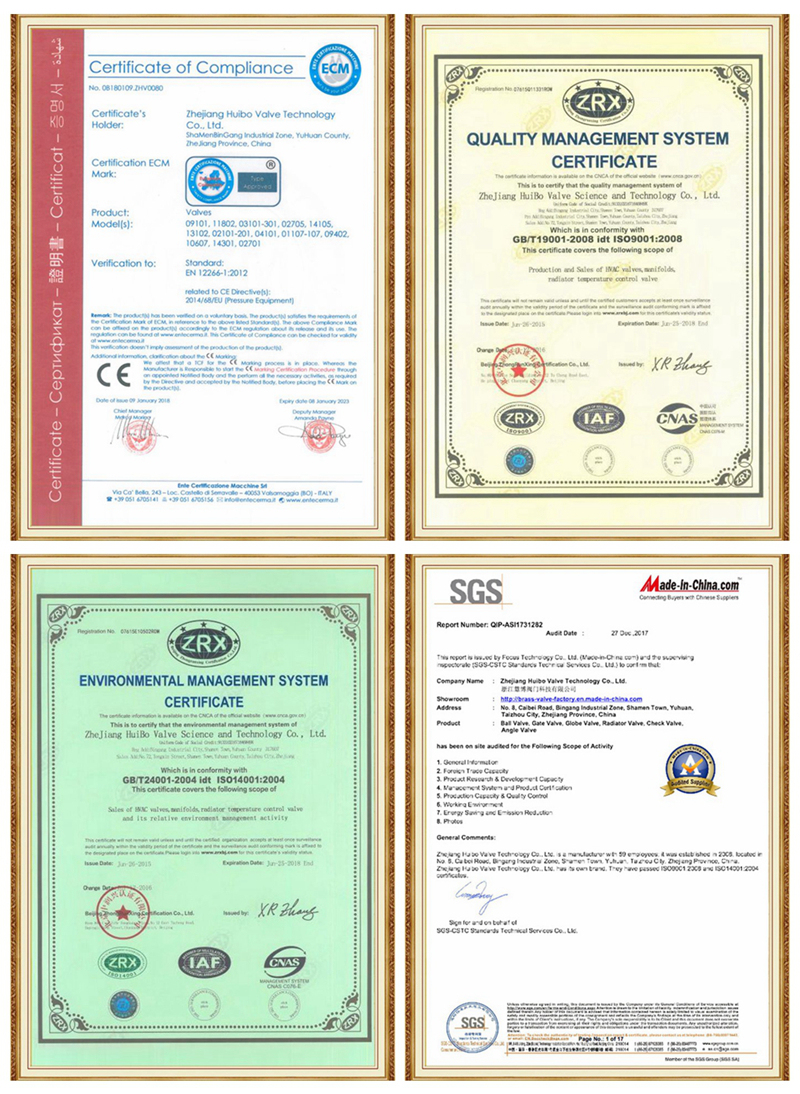 Ce Certified Quality Guarantee Manual Static Brass Balance Valves