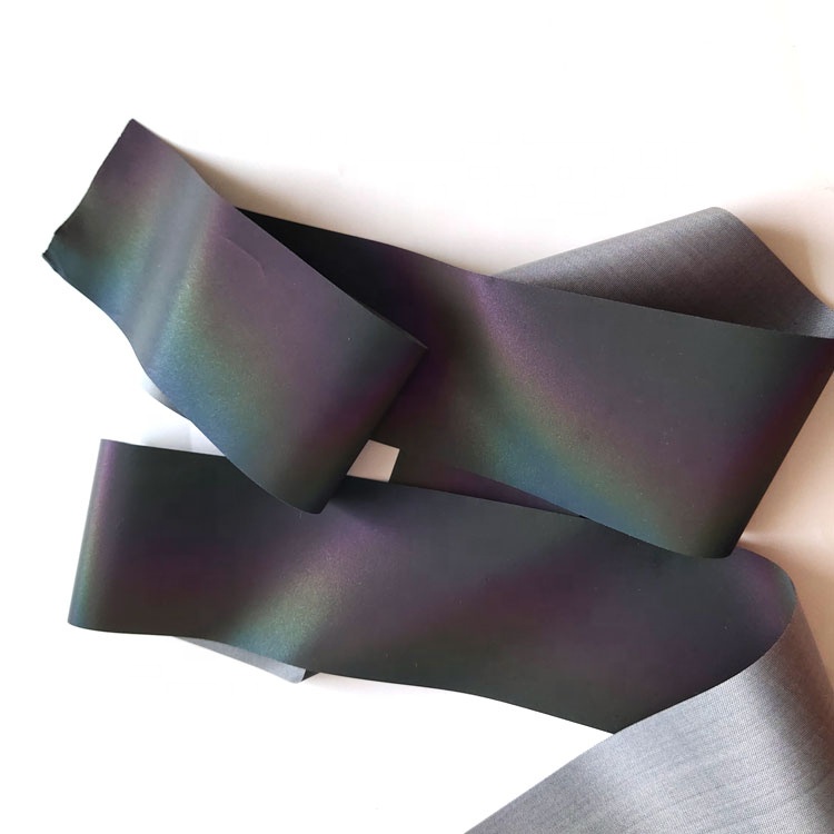 Tejido reflectante arcoíris Rainbow Reflective Fabric