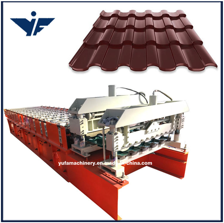 Glazed Roof Tiles Making Machine/Glazed Tile Roll Forming Machinery