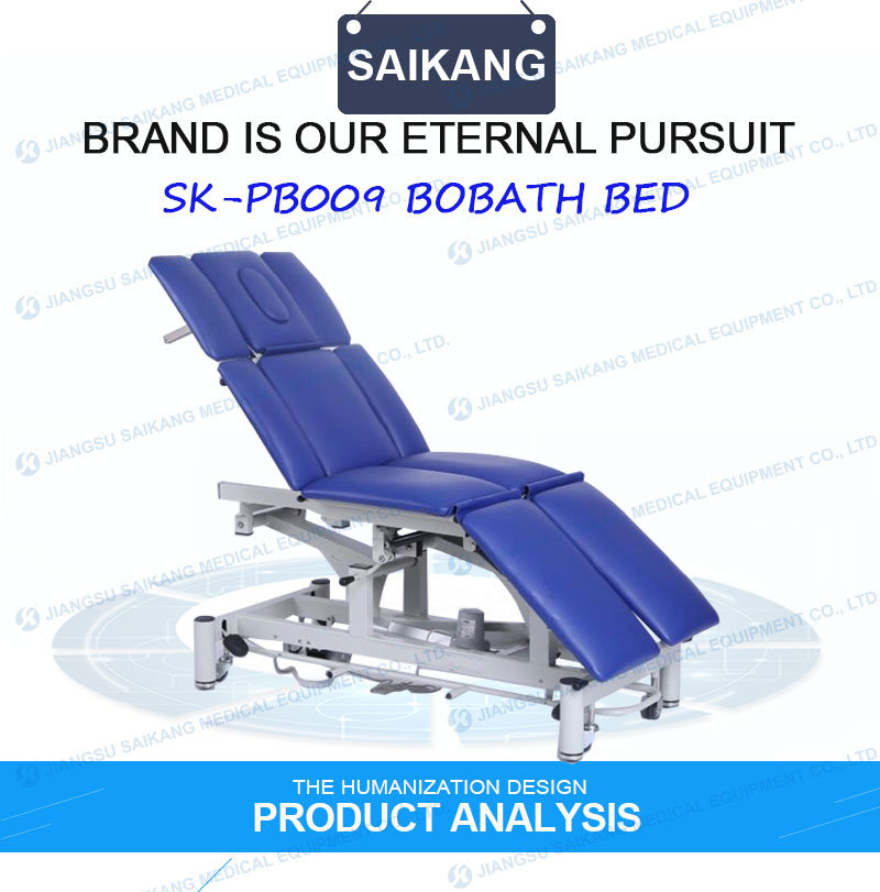 Sk-Pb009 Professional Service Cheap Stainless Steel Adjusbed Examing Bed