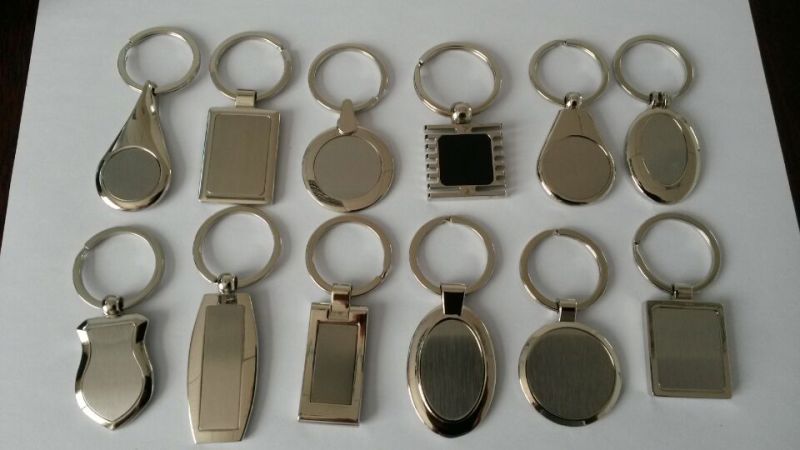 Key Tags Split Ring White Key Ring Keyring