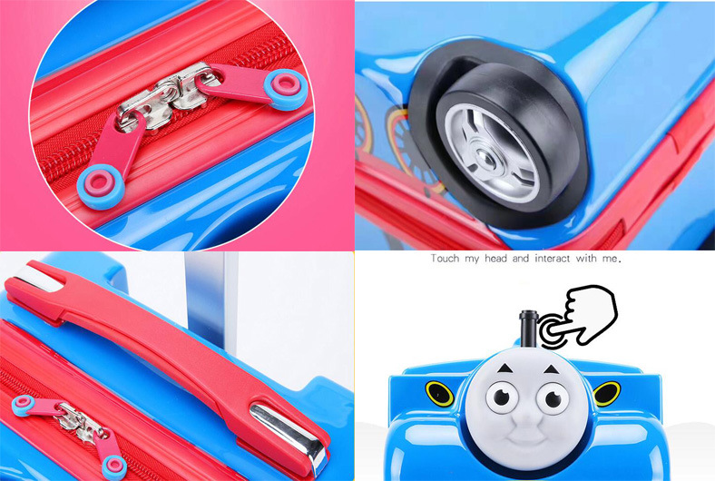 Thomas Trolley Box Children's Stereoscopic Luggage Case