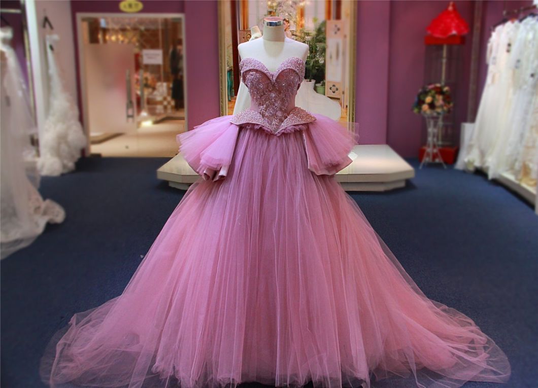 Beading Tulle Prom Party Cocktail Evening Dress