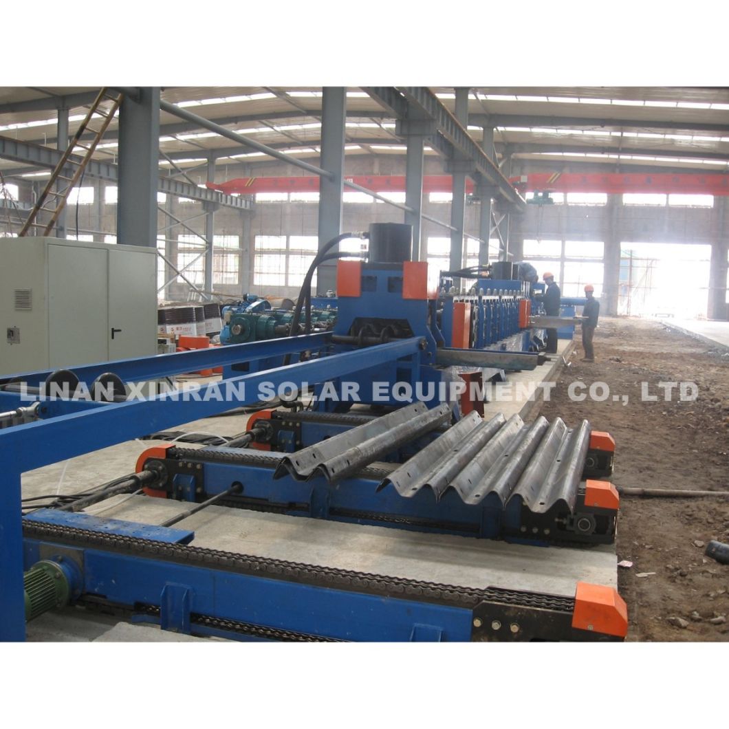 Highway Guardrail Roll Forming Machine Production Line