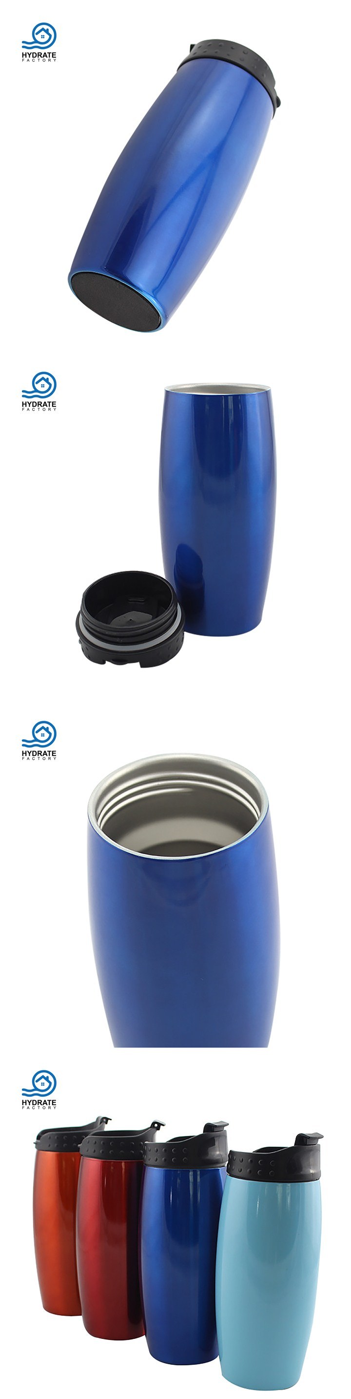 Colorful 18/8 Stainless Steel Insulation Flask Water Bottle Coffee Mug