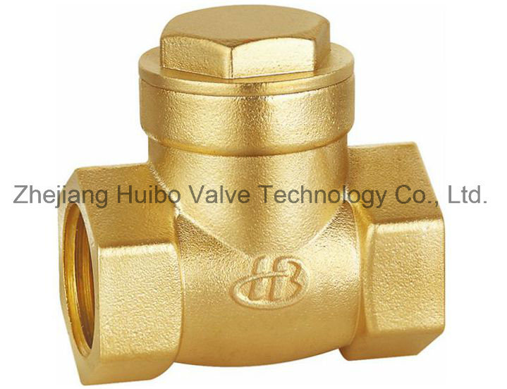 Horizontal Type Brass Check Valve with Female Thread