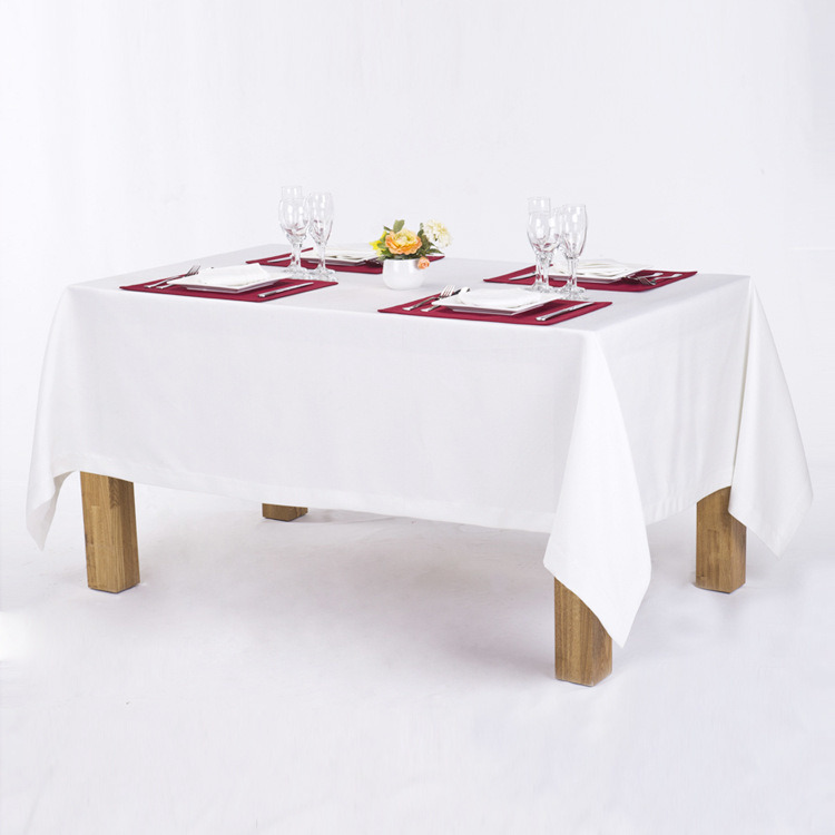 Quality Square Restaurant Napkin Hotel Supplies Customized Cotton Polyester Tablecloth China