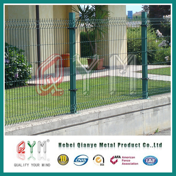 358 Prison Security Panel /PVC Coated Welded Wire Mesh Fence