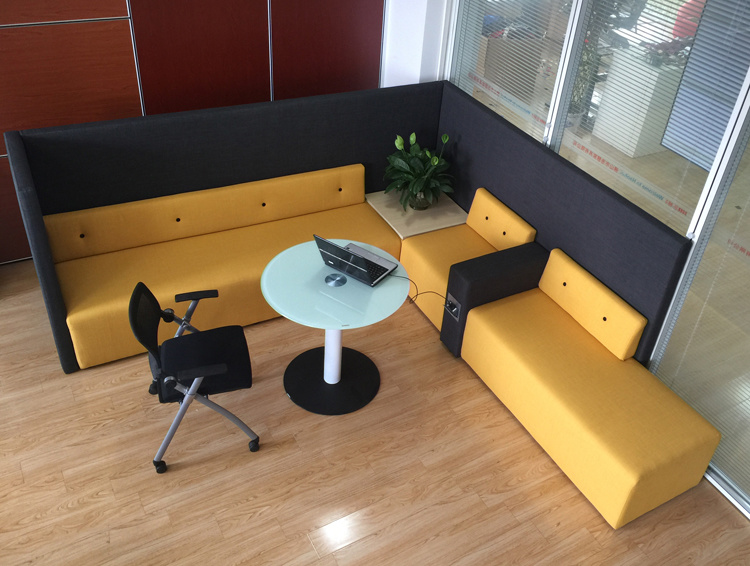 Fabric Type Office Furniture Leisure Sofa for Reception