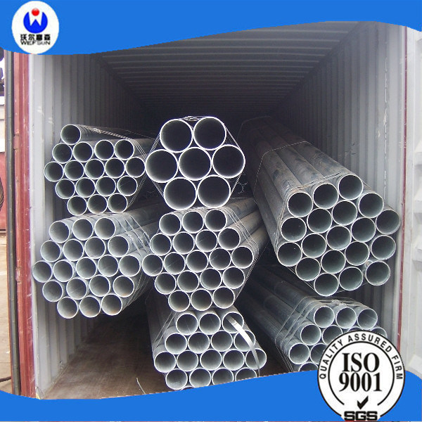 Updated Best Sell ERW Black Round Steel Pipe