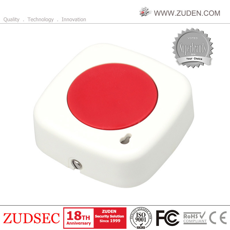 Wired Panic Urgent Button with Reset Key for Home Usage