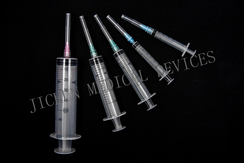 Disposable Syringe /3-Parts / Luer Lock and Luer Slip Medical Syringe