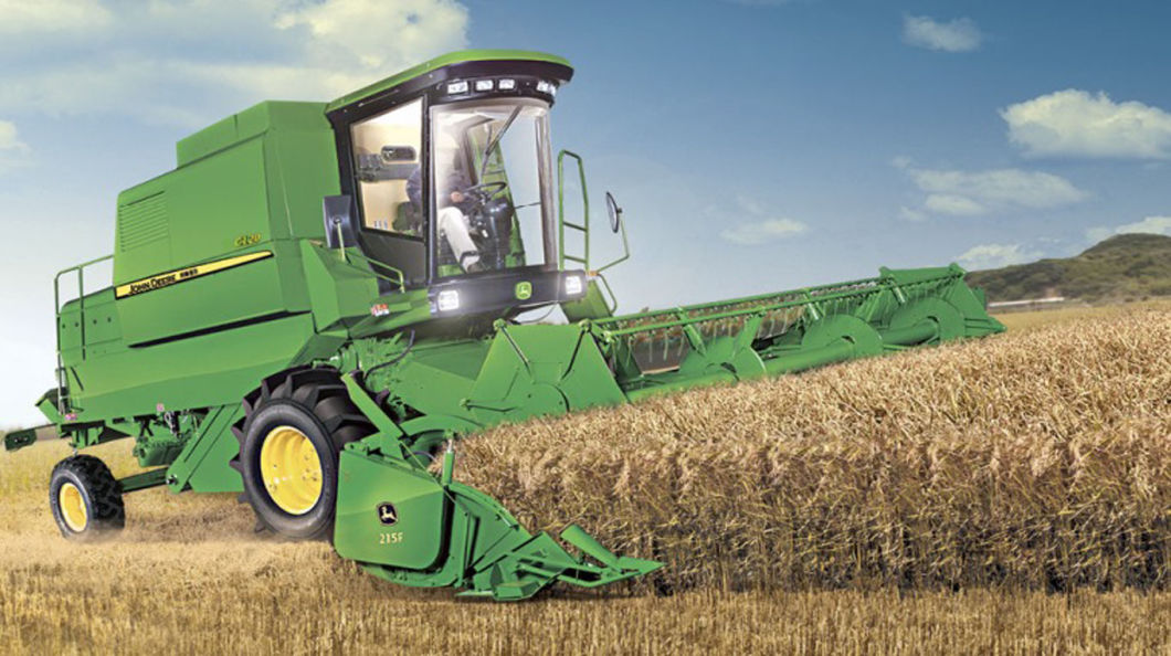 John Deere Combine Harvester for Rice Soyben Wheat C120series
