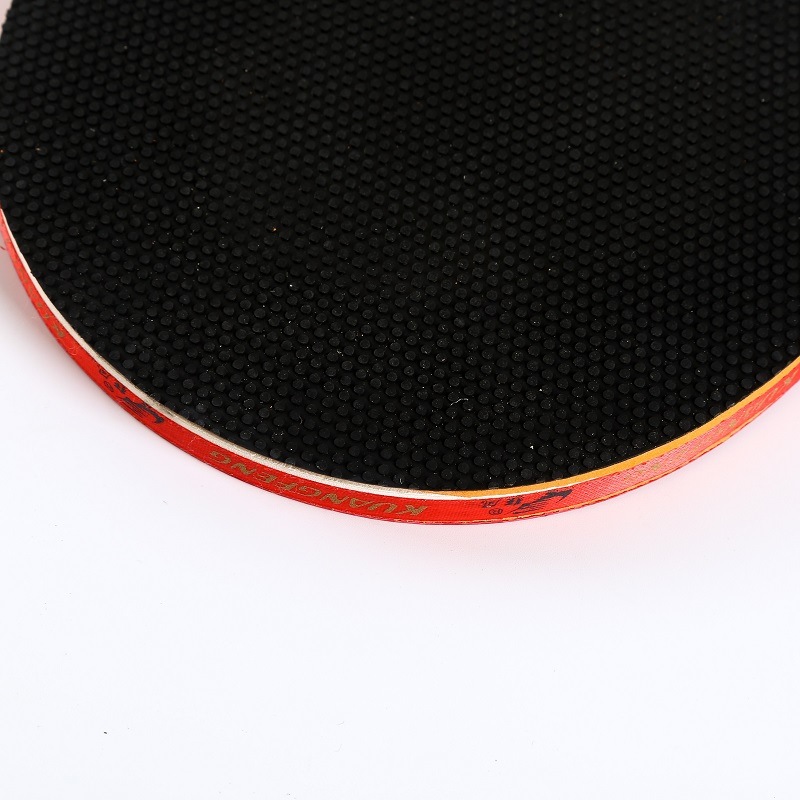 Table Tennis Ping Pong Racket Two Long Handle Bat Paddle with Three Balls