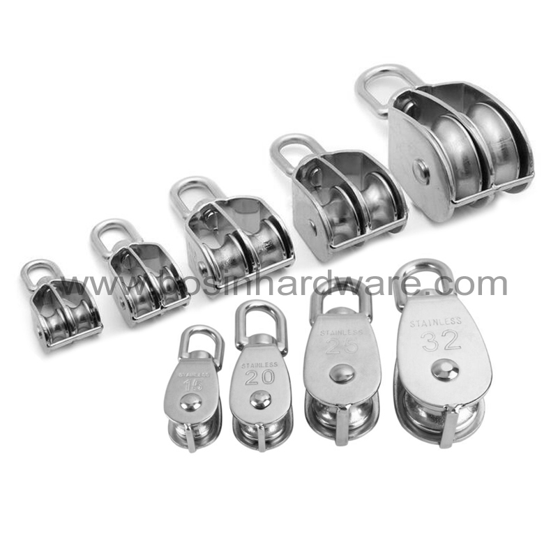 Marine Hardware Stainless Steel Double Eyes Swivel