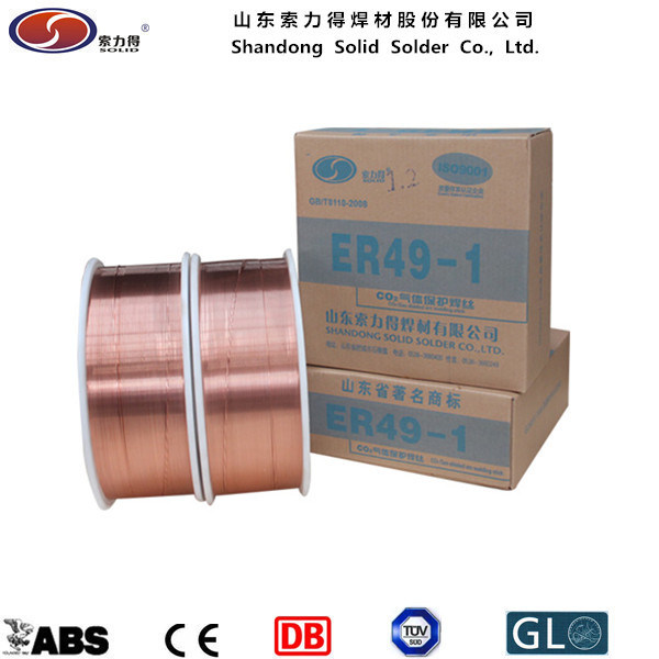 Shandong Solid Solder Co., Ltd MIG Welding Wire Er70s-6/Sg2/Sg3si1