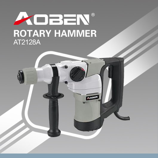 1100W 28mm Power Tool Rotary Hammer (AT2128A)