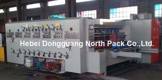 Auto Multicolor Printing Slotting And Die cutting Machine