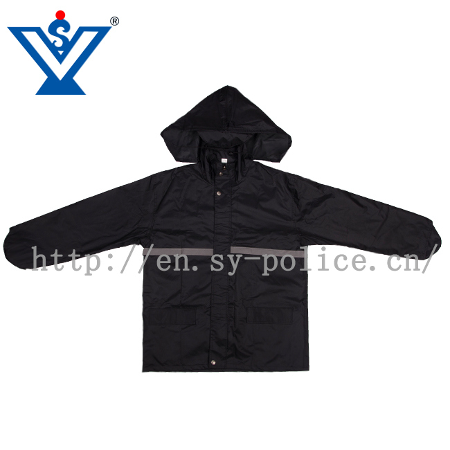 Police Raincoat Wtih Reflection (SYFZ-02)