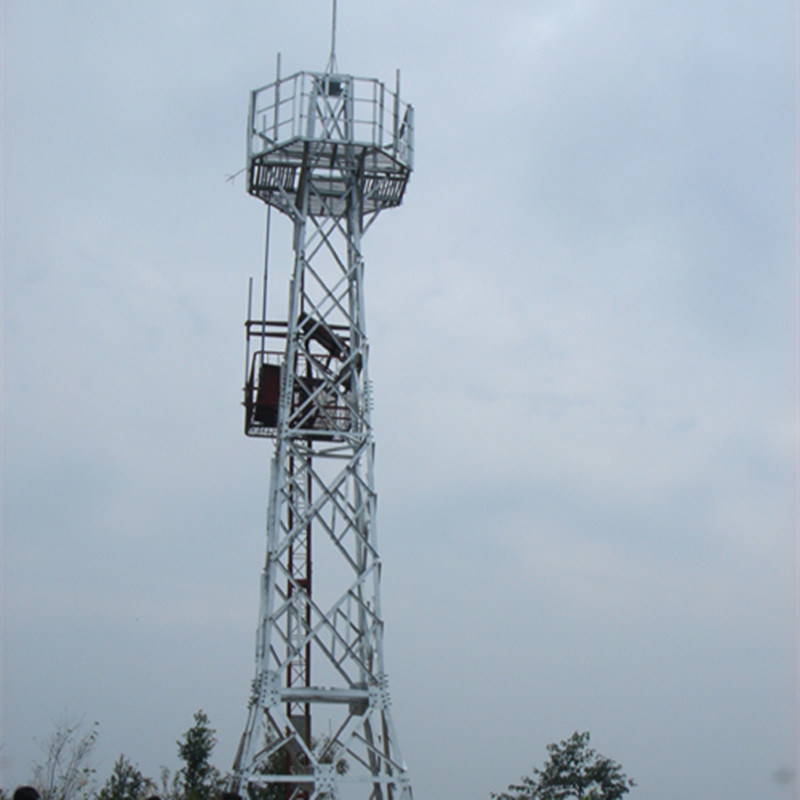 Durable Angle Steel Telecommunication Tower with Iaf Certification