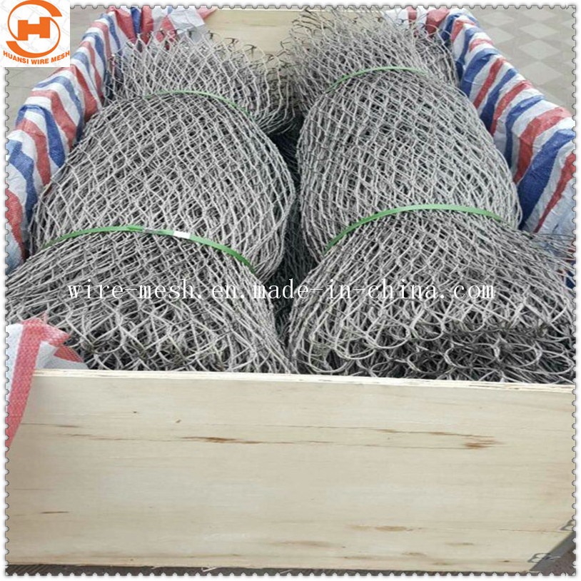 AISI 304 Flexible Stainless Steel Ferruled Wire Rope Mesh