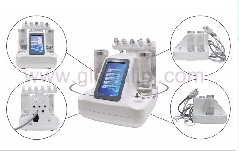 Multifunction Facial Beauty Machine Super Crystal Skin Care Water Oxygen Jet Peel Machine