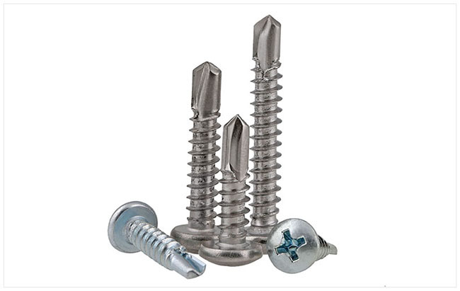 Philips Round Head Stainless Steel Self Drilling Screw