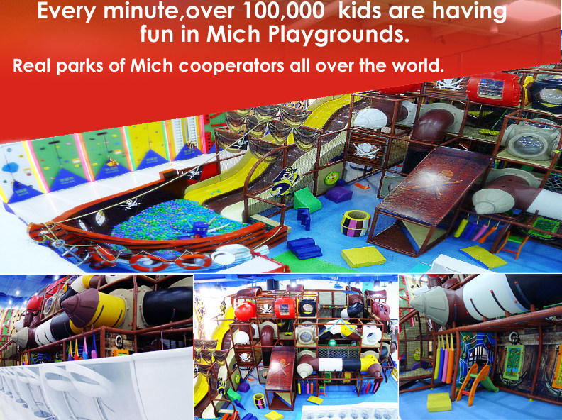 Mich Playground Assembly Soft Plastic Toys for Kids