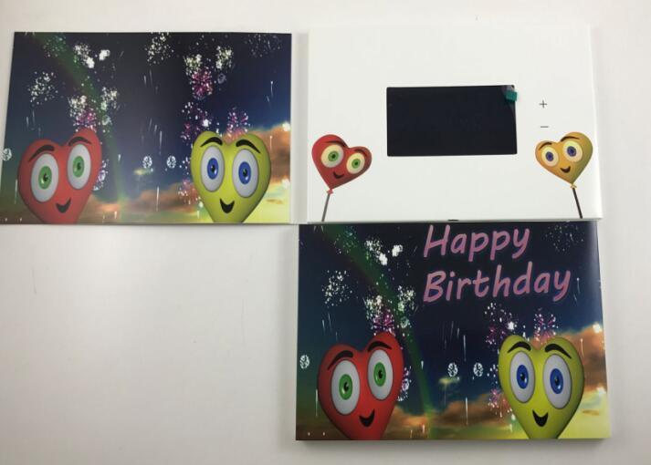 4.3 Inch TFT LCD Screen Video Brochure for Advertising
