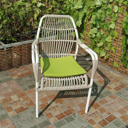 PE Woven Rattan Outdoor Chair