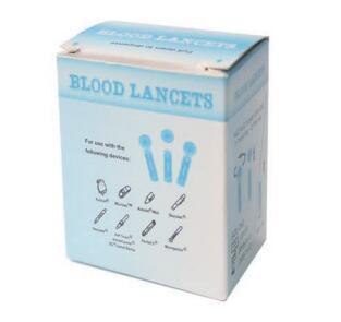 Ce Approved Medical Disposable Twisted Blood Lancet