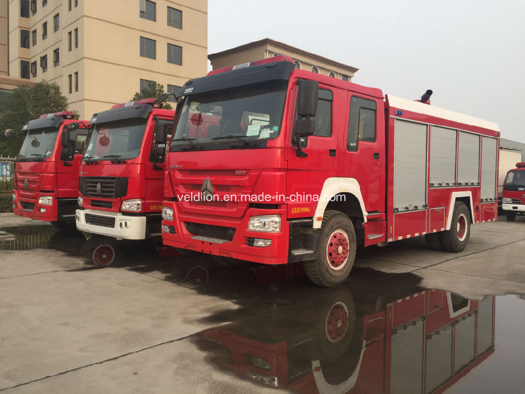 China Manufacturers 4*2 Sinotruk Brand Fire Fighting Truck / Fire Truck for Sale