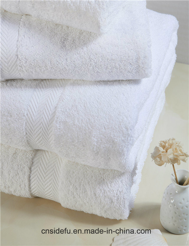 Hotel Collection Towels Jacquard Dobby White Bath Towel Towels Hotel