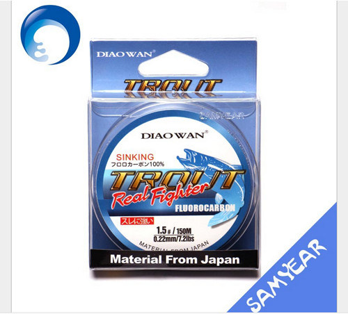 Manufacturer! 100% Japan Fluorocarbon Fishing Line Main Line Fishing Leader