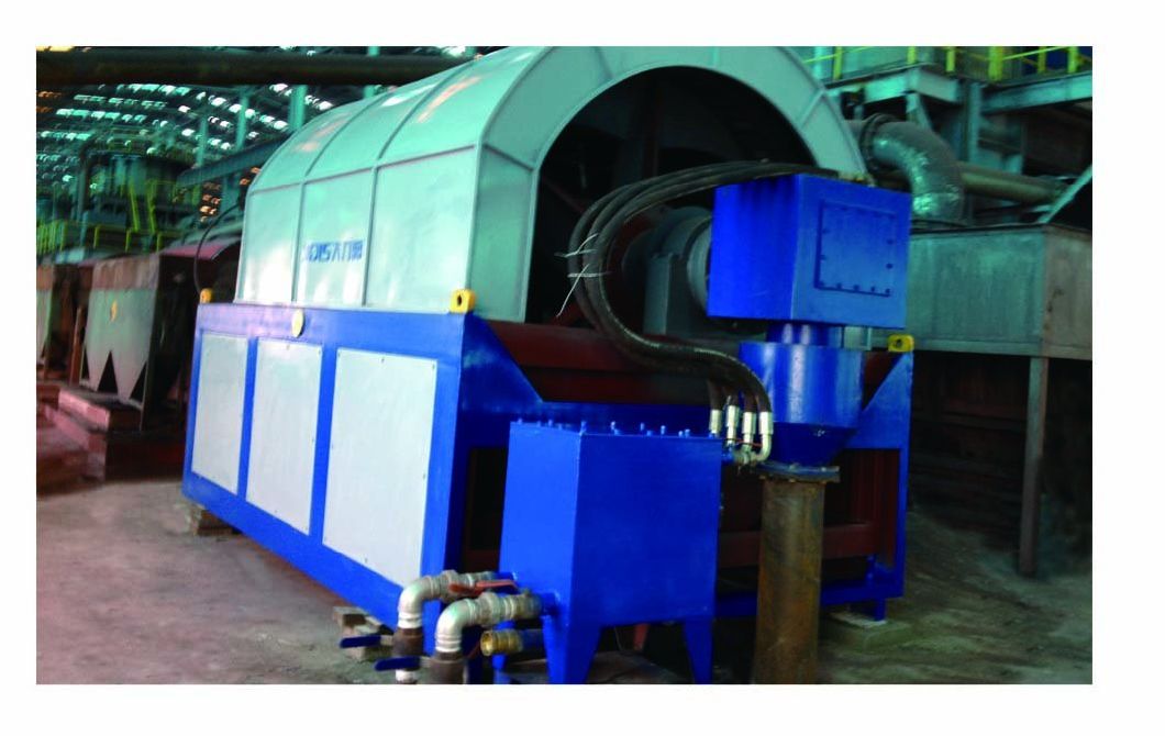 Wet High Intensity Permanent Magnetic Drum Separator for Quartz