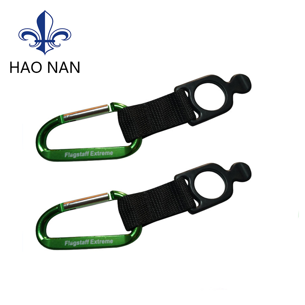 Custom High Quality Polyester Printed Carabiner with Kering