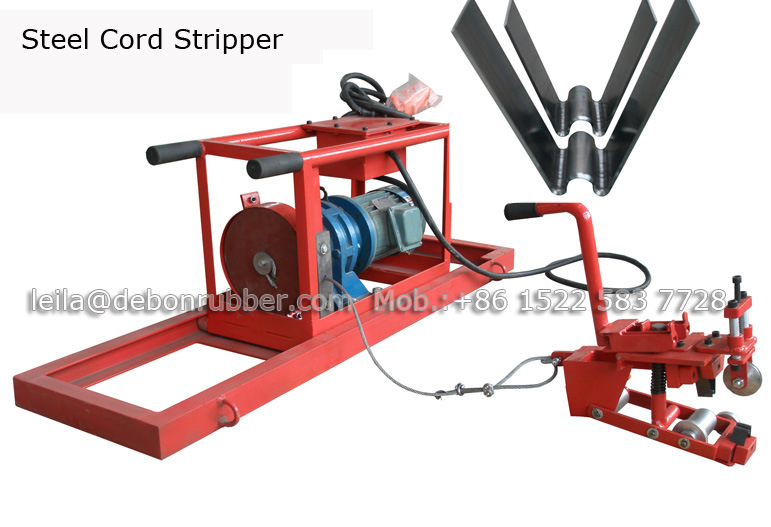 Conveyor Belt Stripping Machine Steel Cord Stripper