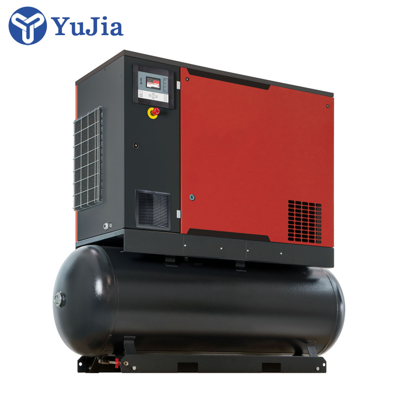 Industrial Stationary Electric Screw Air Compressor with Air Dryer