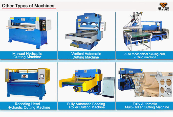 Direct Distributor! Hydraulic Automatic Feed Cloth, Leather Cutting Machine (HG-B60T)