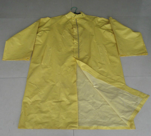 Various Yellow PVC Raincoat, PVC Rainwears, PVC Rainsuit, Work Raincoat, Safety Raincoats, Waterproof Is Well Ventilated Raincoat