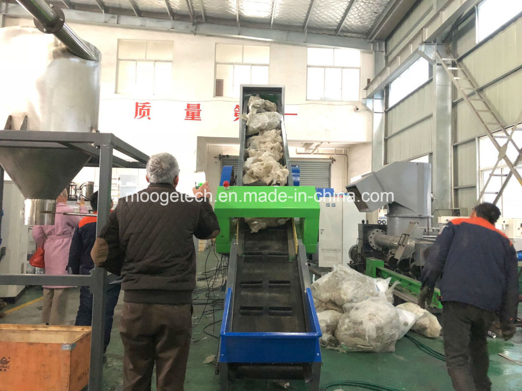 Waste PP PE agricultural film crusher machine