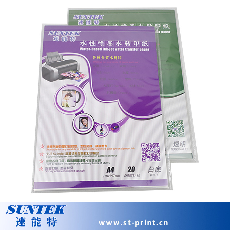 203GSM Water Slide Decal Printing Transfer Paper