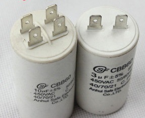 Cbb60 Motor Run Capacitor for Water Pump